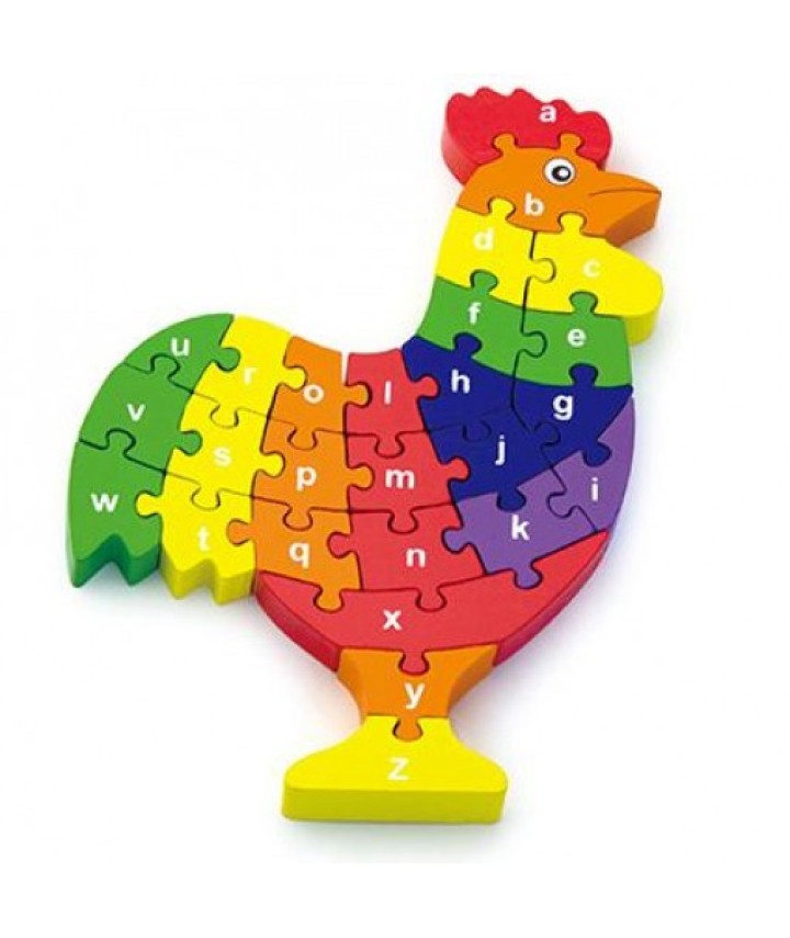 3D Rooster Puzzle