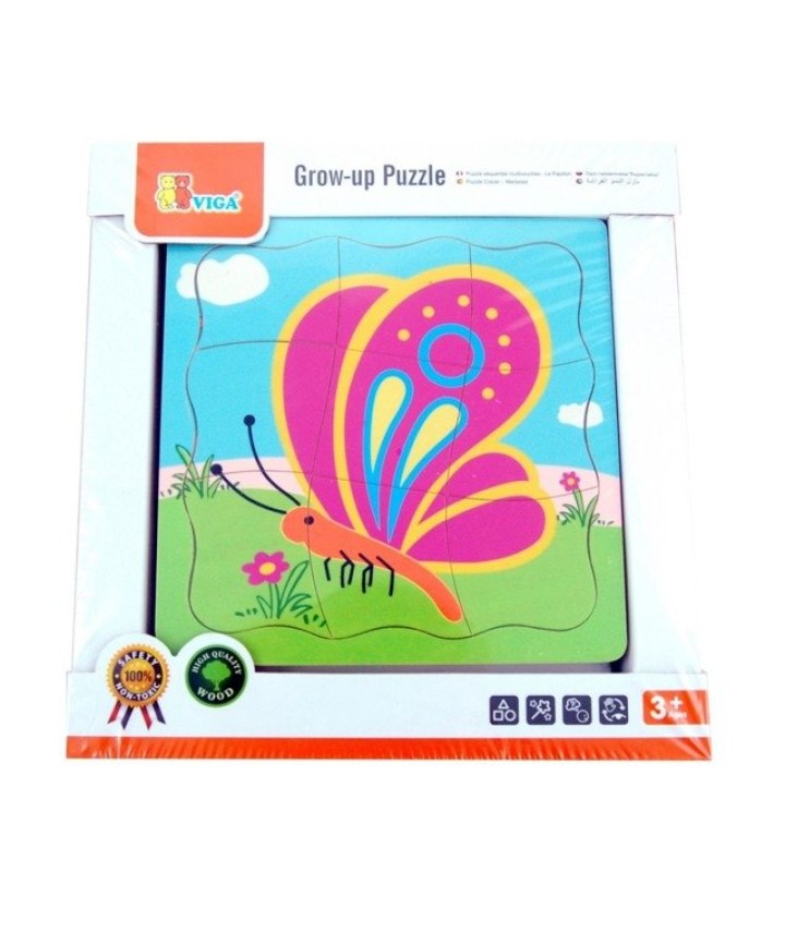 Grow-Up Puzzle - Butterfly