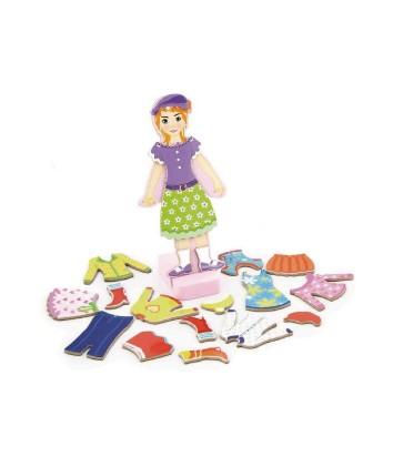 Magnetic Dressing Up Set - Girl 