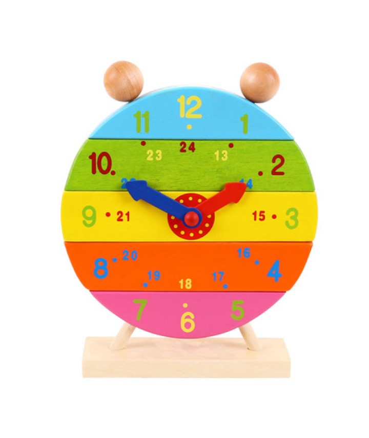 Colourful Stacking Clock