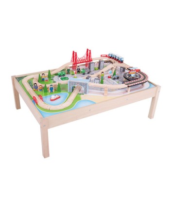 City Train Set and Table