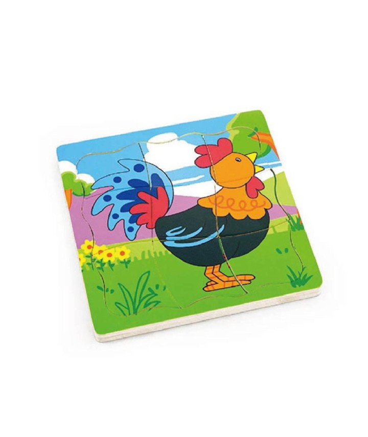 Grow-Up Puzzle - Rooster