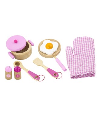 Cooking Utensil Set - Pink 