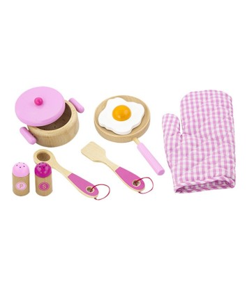 Cooking Utensil Set - Pink 