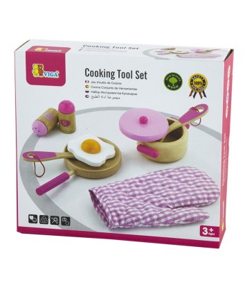 Cooking Utensil Set - Pink 