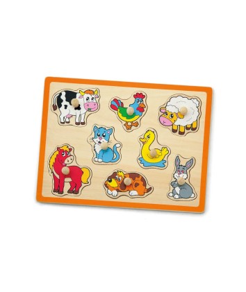 Flat Puzzle - Farm Animals 