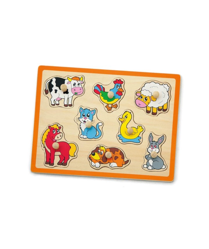 Flat Puzzle - Farm Animals 