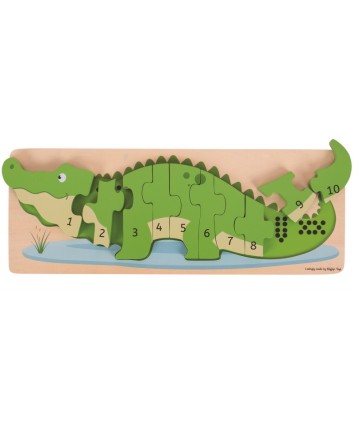 Crocodile Number Puzzle