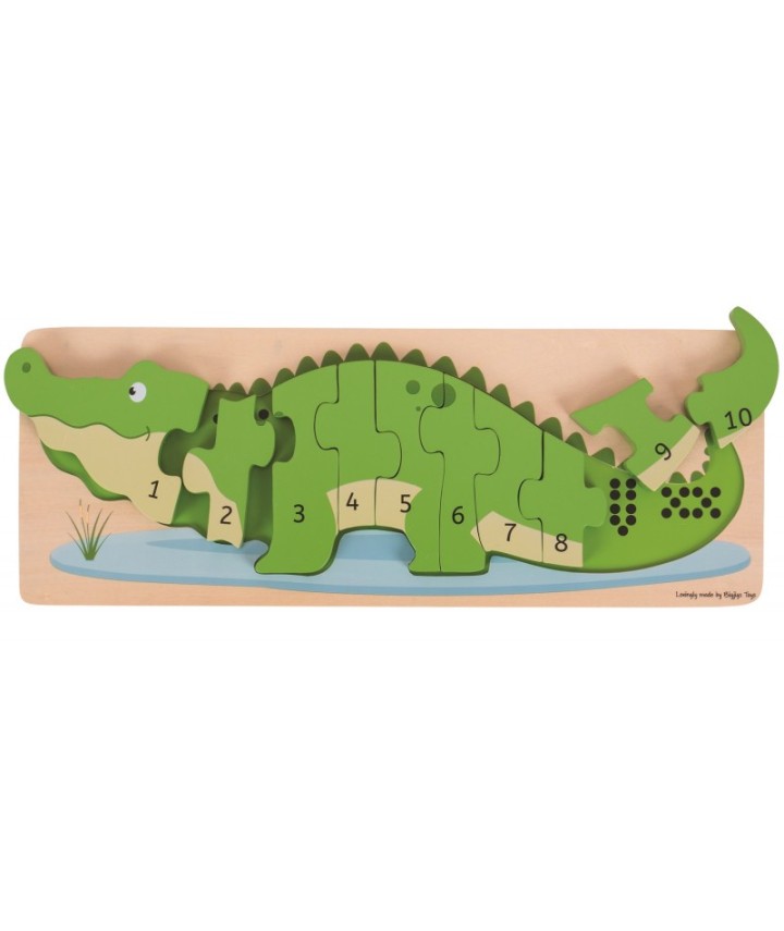 Crocodile Number Puzzle