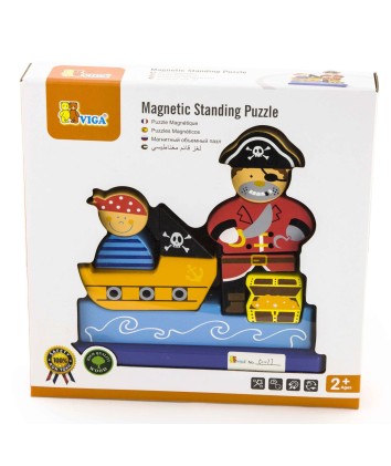 Magnetic Pirate Puzzle